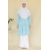 Qalam Blouse - Powder Blue